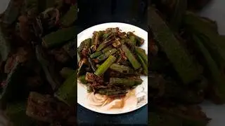 ஆந்திரா வெண்டைக்காய் பிரை  /Crispy Bhindi#shortvideo#shorts#trending#ஷார்ட்ஸ்#viral