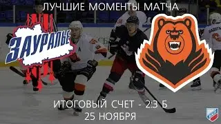 «Зауралье» (Курган) – «Молот-Прикамье» (Пермь) 2:3 Б