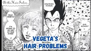 Vegeta’s Hair Problems - A Dragonball Z Short Fanmanga/ Comic Dub