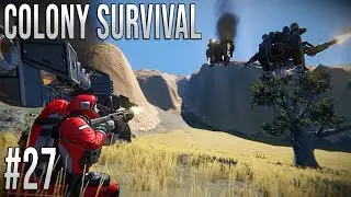 Space Engineers - Colony Survival Ep #27 - Survivor Rescue!