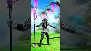 YouTube Shorts: White Mage Transformation Macro FFXIV