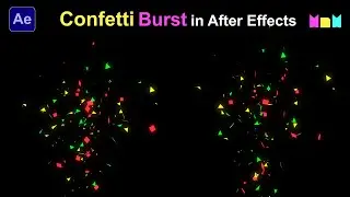 Confetti Burst Animation in After Effects