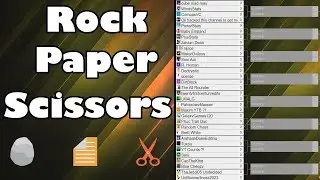 Rock Paper Scissors [LIVE Tournament]