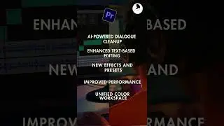 Adobe Premiere Pro 2024 Updates I Adobe Max 2023 #shorts