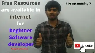 Free Resources available for Software developer | Balaji Duraisamy | Tamil | Software Development #7