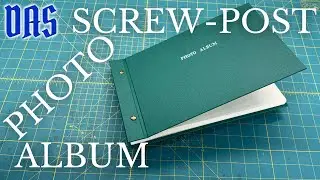 Screw-Post Photo Album - Basic Design // Adventures in Bookbinding