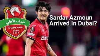 Sardar Azmoun Arrived In Dubai.
