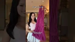 Trying on a Dry Wet Dress 🧜🏻‍♀️🐚 