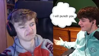 Tommyinnit gets slapped by Tubbo