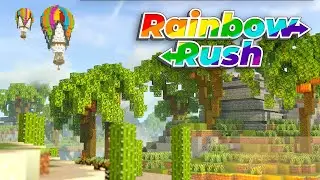 Rainbow Rush - Race for the Wool - Free on Bedrock and Java #PlayWithPride