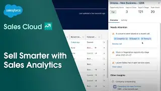 Sales Analytics in Sales Cloud | Salesforce