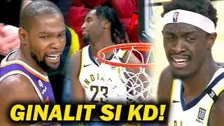 Mali ng INANGASAN ang player ng pacers nag MVP mode si Kevin Durant suko ang bantay iyak si Siakam!