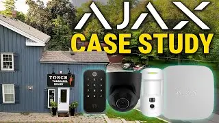 Ajax Systems Case Study | Alarm System Upgrade with AI Cameras & Smart Lock for Business