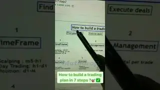 how to build a trading plan in 7 steps. #cryptotrading #daytrading