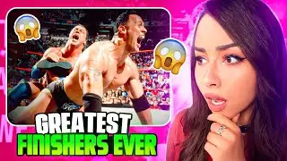Girl Watches WWE - Best 50 Greatest Finishers Of All Time