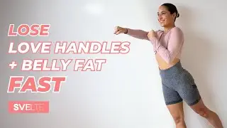 Lose Love Handles and Belly Fat FAST | At-Home Workout | All Standing