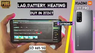 Xiaomi Mi 10T Pro Pubg Test 🔥Lag,Battery With Screen Recording Pubg Test