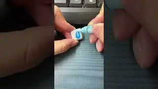 Drawing water 💧 on the keyboard #shorts #diy #art #tiktok #trending