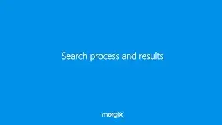 Mergix: Search process and results