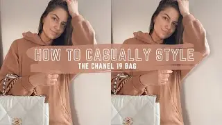 How to Casually Style the Chanel 19 Bag #shorts