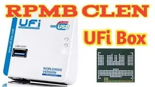 UFI Box New Update - RPMB Clean Emmc UFI Box Support