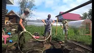 ✔ Куда приводят Капризы Клиента / Вода в глине как правильно раскачать  / Бурение на воду вручную /