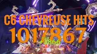 C6 Chevreuse 1M Burst | Genshin Impact 4.4