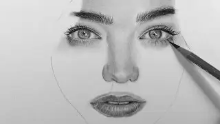Drawing a Realistic Portrait with Charcoal