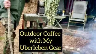 Outdoor Coffee with My Uberleben Gear