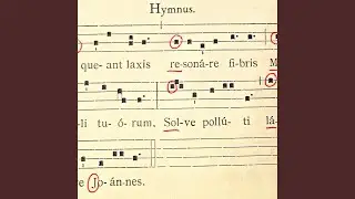 Ut queant laxis (Gregorian Chant One Voice Version)