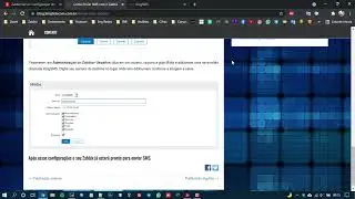 056 - Zabbix 5 - Integrações - Alertas via SMS