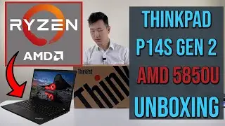 ThinkPad P14s Gen 2 (AMD 5850U) Unboxing = T14 Gen 2 in all but name?