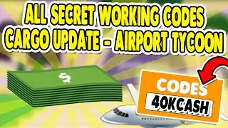 ROBLOX AIRPORT TYCOON CODES ALL WORKING FOR 40K CASH MAY 2020
