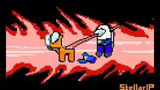 AmongUs Death Animation Tongue kill PixelArt