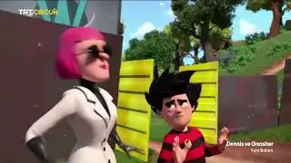 Dennis ve Gnasher 16.Bölüm Kırmızı Siyah Gelecek Yeni Bölüm TRT ÇOCUK