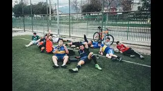 Partido con los pibes