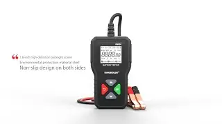KINGBOLEN® Newest 6V 12V 24V Automotive Battery Tester