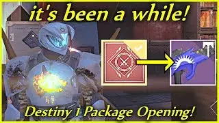 It's Been A While Since We've Done This! (Destiny 1 Crucible Quartermaster Package Opening)