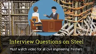 Top 5 Interview questions on steel || Reinforcement ||