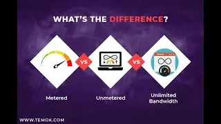 What is metered and unmetered connection?