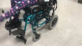 Large and Forceful Leg Movements indicate need for Dynamic Footrests