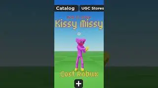 How to make Kissy Missy Cost Robux #roblox #poppyplaytimechapter3 #smilingcritters #trending