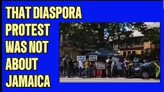 That Diaspora Protest Was NOT About Jamaica