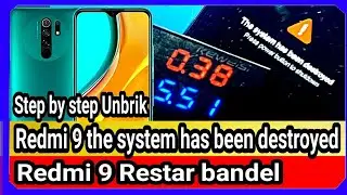 cara mengatasi xiaomi redmi 9 the system has been destroyed