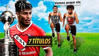 Simulei o FUTEBOL vários ANOS até 1 CLUBE SUPERAR o INDEPENDIETE na LIBERTADORES