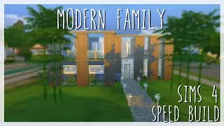 MODERN FAMILY | Sims 4 Speed Build