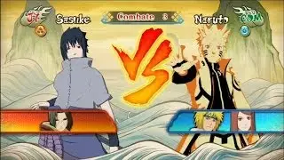 Naruto Shippuden: U. Ninja Storm Revolution DEMO - Sasuke (Tipo Jutsu Supremo)