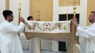 Tutorial assemblaggio e utilizzo di un baldacchino processionale