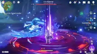 What my Kujou Sara C5 Can do as Sub DPS (Burst) !! Genshin Impact