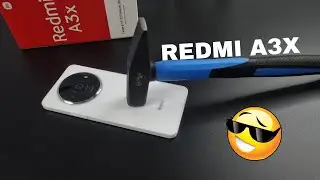 Redmi A3x Screen Scratch Test & Gorilla Glass 3 Durability Test 🔨🛠️